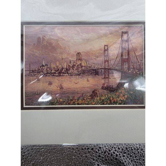 Golden Gate Bridge Art Print By Anna Chrasta 8"x10" - Picture 4 of 4